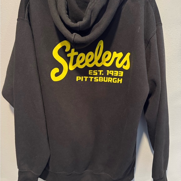 Vintage Pittsburgh Steelers NFL Full Zip Hoodie - Picture 1 of 8